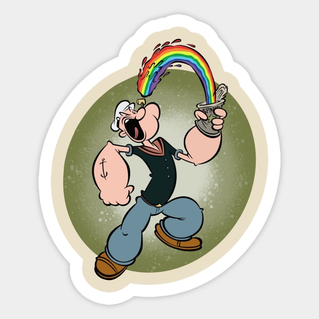 Taste the Rainbow (with BG) Sticker by westinchurch